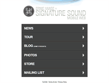 Tablet Screenshot of erniehaase.com